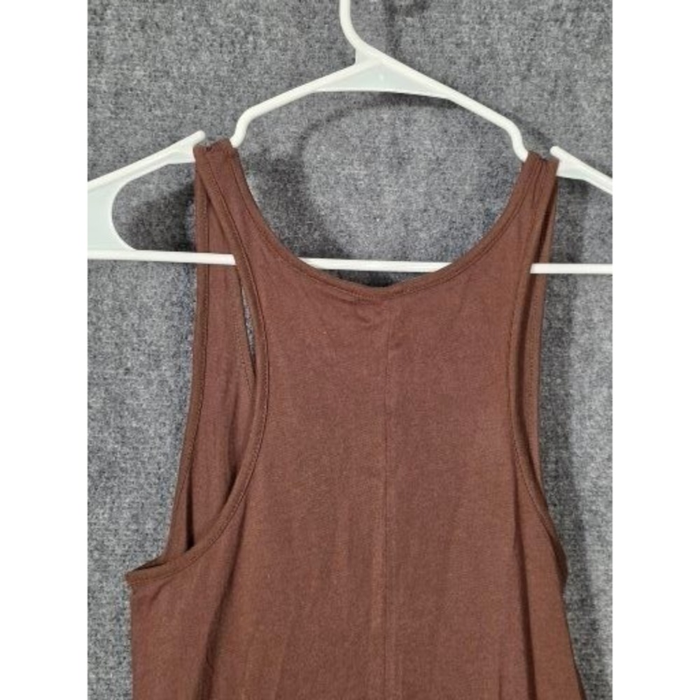 Panhandle Slim Brown Tribal Print Racerback Maxi Dress Sz S Casual Boho Chic - Picture 7 of 8